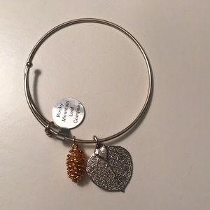 Real leaf bracelet